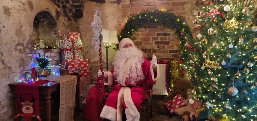 Santa's residence has been opened in Biržuvėnai Manor 