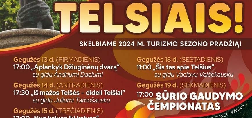 2024-tųjų metų turizmo sezono atidarymas