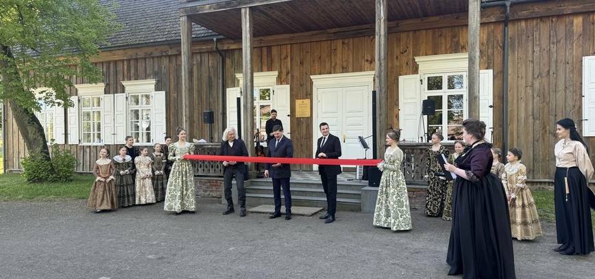 Das renovierte Herrenhaus Biržuvėnai öffnete seine Türen für Besucher