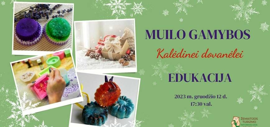 Soap making education for a Christmas gift