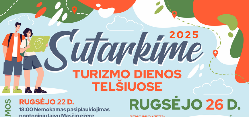 SUTARKIME 2025, TURIZMO DIENOS TELŠIUOSE