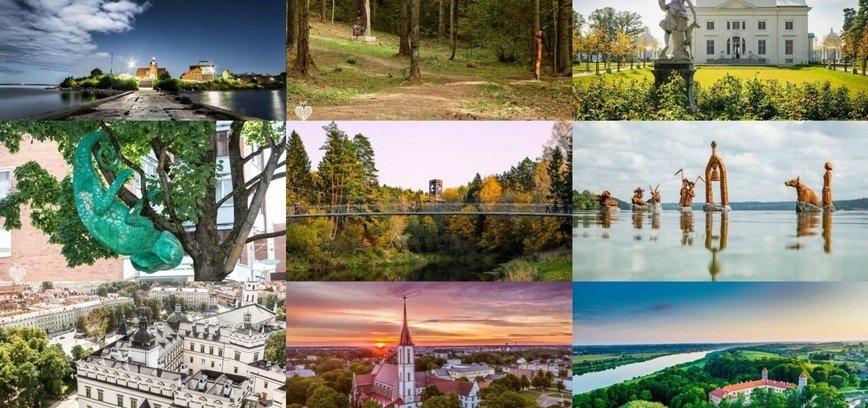 The Germantas Lake Cognitive Trail is included in the 2020 the most popular attractions