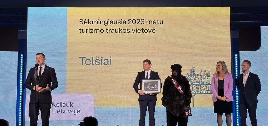 Telšiai – „Sėkmingiausia 2023 metų turizmo traukos vietovė“