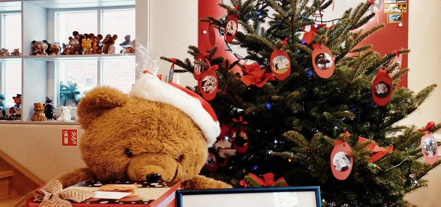 Svētku lāču pastkastīte Žemaitijas tūrisma informācijas centrā!