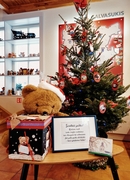 Праздничный медвежий почтовый ящик в Жемайтийском туристическом информационном центре!
