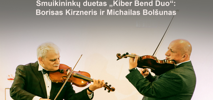 Klezmerių muzikos koncertas- edukacija