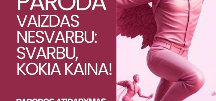 Tomo Lagūnavičiaus paroda „Vaizdas nesvarbu: svarbu, kokia kaina!“