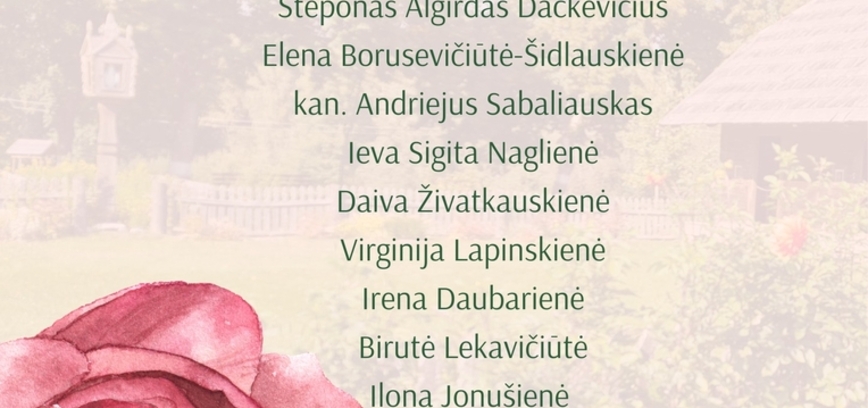 POEZIJOS VAKARAS BIJŪNAMS ŽYDINT