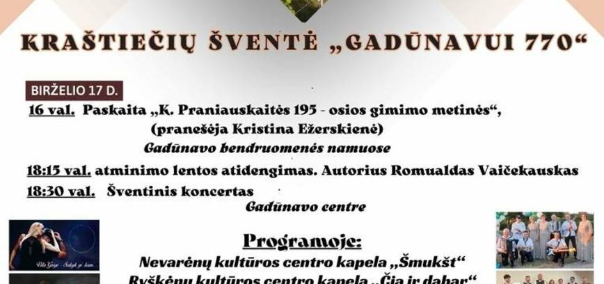 Krastian-Fest „Gadūnavui 770“