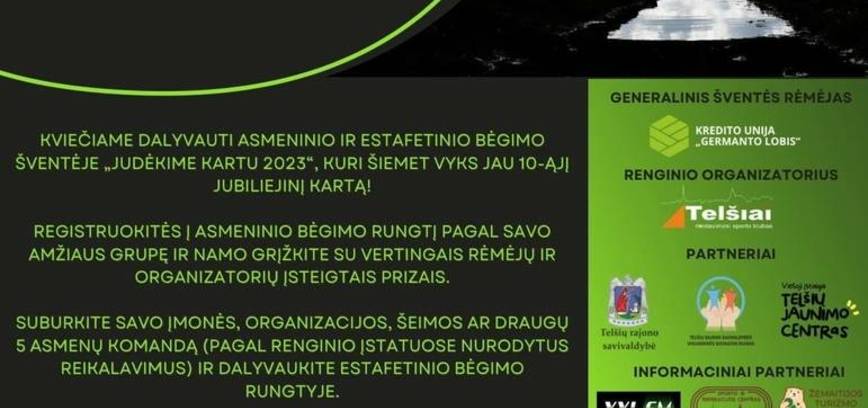 Judėkime kartu 2023