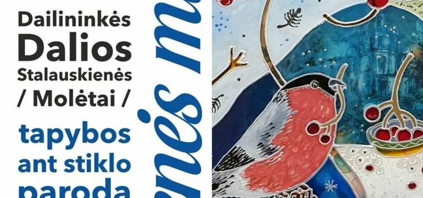 Painting on glass exhibition