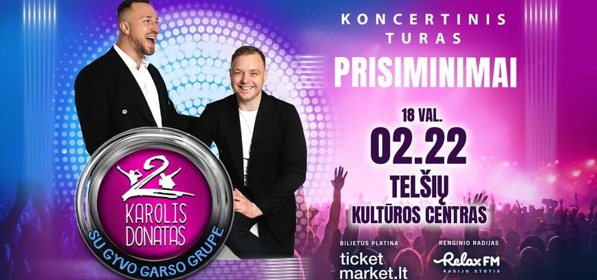 2. GRUPA - ATMIŅAS / KONCERTTURE AR DZĪVO GRUPU