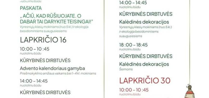 Nuotolinės edukacijos