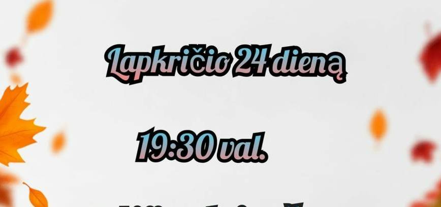 Muzikinis vakaras kavinėje „Prie fontano