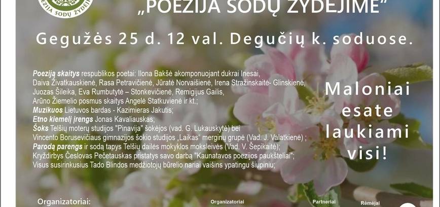 Poetry in blooming gardens