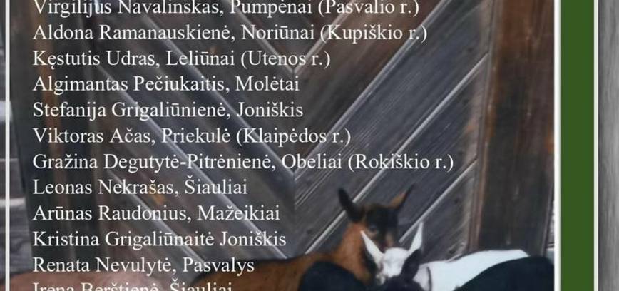 FOTOAUSSTELLUNG DES FOTOCLUBS „ICH LIEBE MEINEN VATER“ „LITAUISCHE TIERE UND VÖGEL“