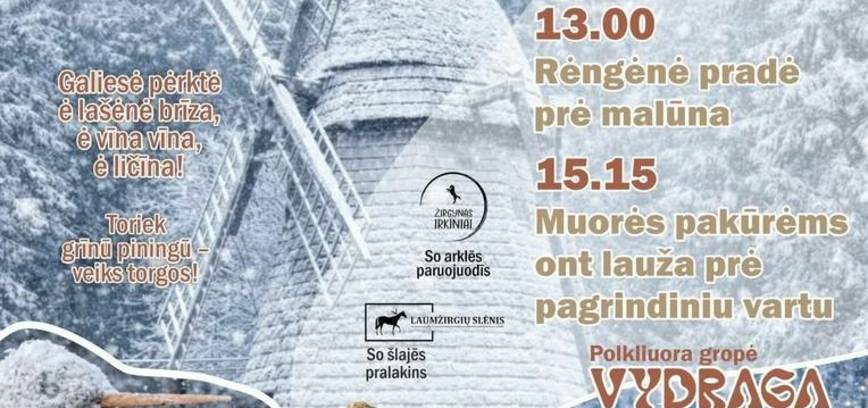 Mardi Gras Žemaitijas ciema muzejā