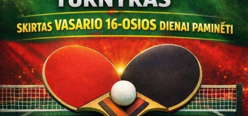 Internationales Tischtennisturnier in Telšiai