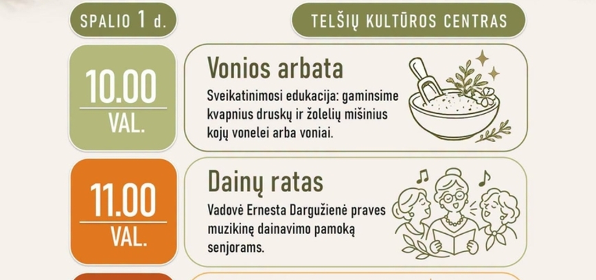 Seniorentag in Telšiai
