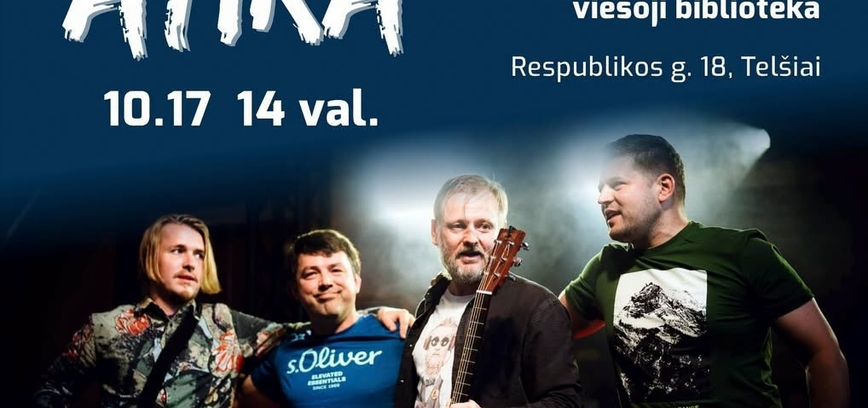 Grupės „Atika“ koncertas