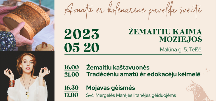 Amatū ėr kolėnarėnė pavelda švėntė ŽEMAITIU GĪVASTIS!