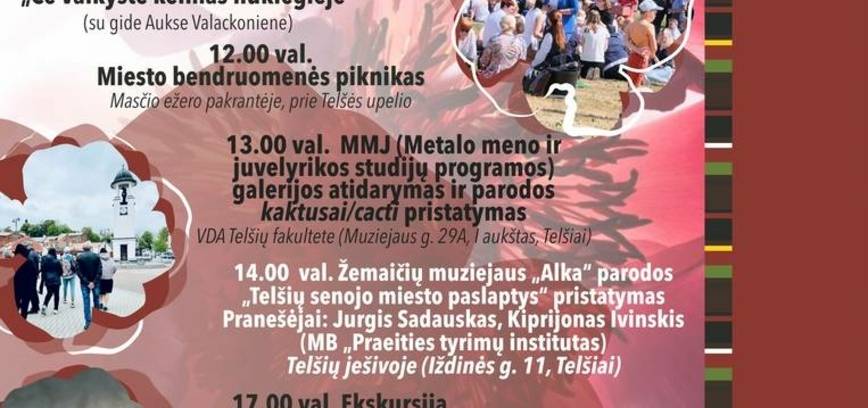 penktadienio (birželio 7 d.) miesto šventės programa 
