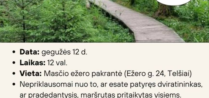 Dviračių žygis ,,Aplink Germantą“