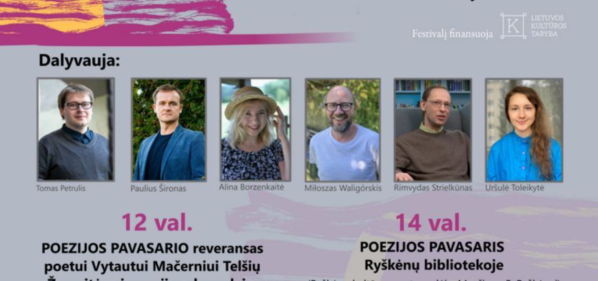 FRÜHLING DER POESIE IN TELŠIUI 2023