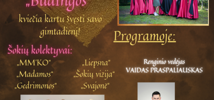 5. Jahrestag der kreativen Tätigkeit