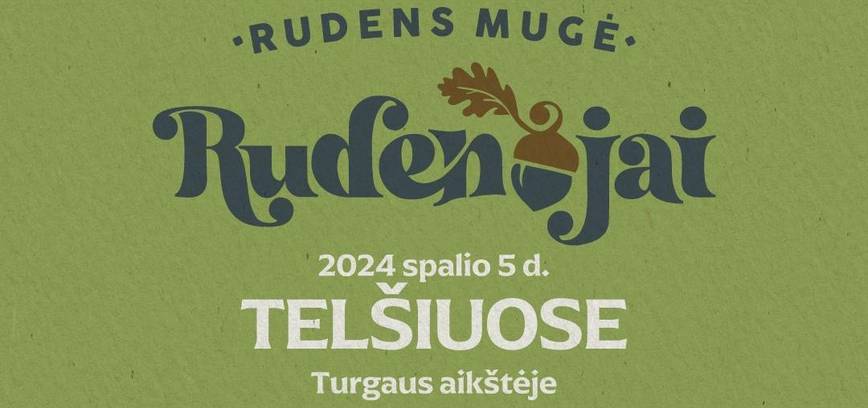 Rudens mugė RUDENOJAI Telšiuose