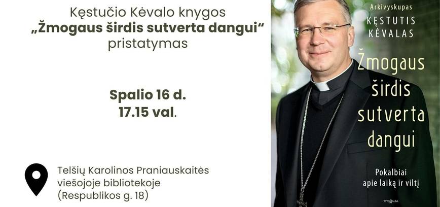 Archbishop K. Kėvalas will present the book 