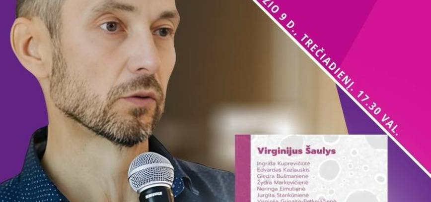 Meeting with Virginijus Šaulis, author of the book 