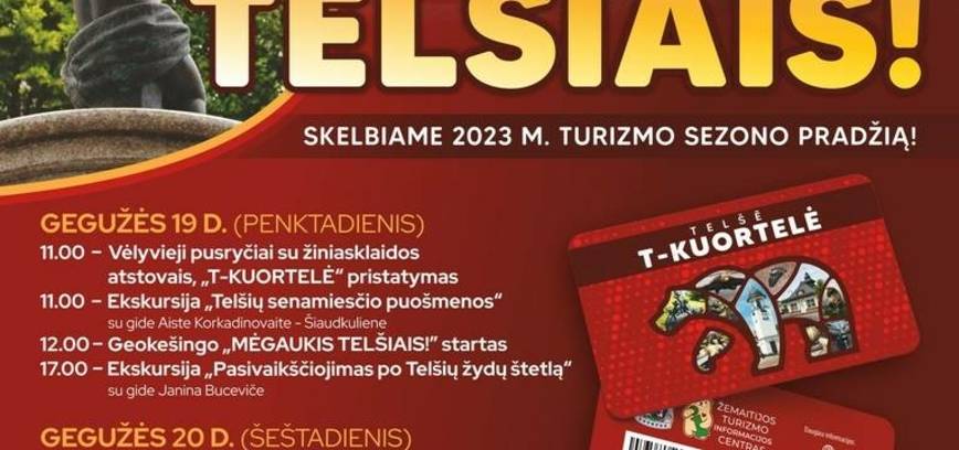 Žemaitijos turizmo informacijos centras jau pasirengė naujam turizmo sezonui, laukia atvykstančių svečių ir kviečia pasimėgauti Telšiais!  