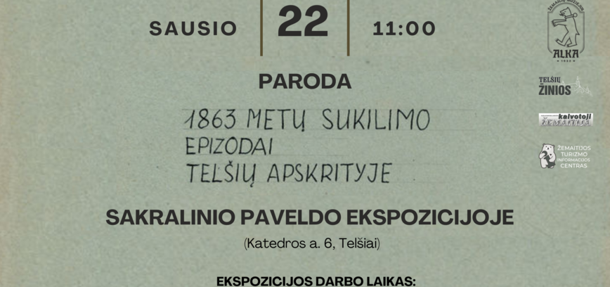 „1863 Episoden des Aufstands im Kreis Telšiai