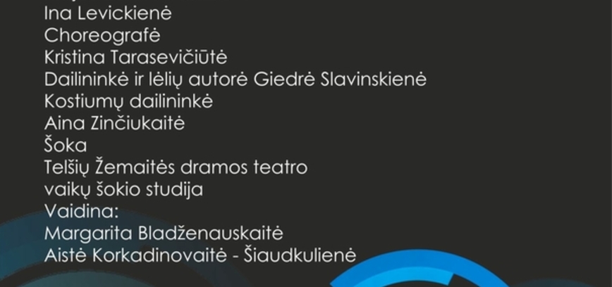 Šokio spektaklis vaikams „Spalvotas sapnas”