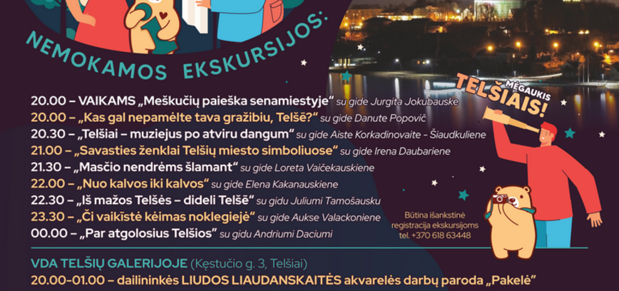 TURIZMO NAKTIS TELŠIUOSE