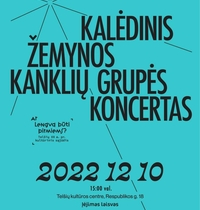 Christmas concert of Žemyna group kanklii
