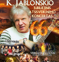 K. Jablonskio jubiliejinis atsisveikinimo koncertas