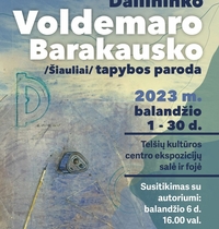 Painting exhibition of artist Voldemars Barakauskas
