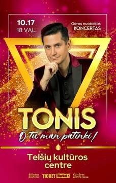 A good mood concert by the artist Toni.