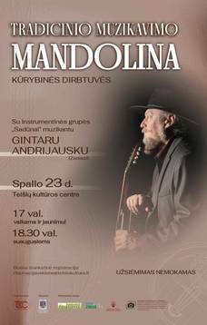 Tradicionālās mandolīnas mūzikas darbnīca