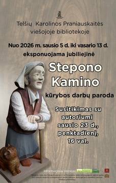 Jubiliejinė STEPONO KAMINO kūrybos darbų paroda