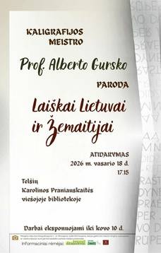 Paroda „Laiškai Lietuvai ir Žemaitijai“