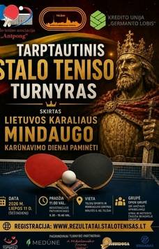 Tarptautinis stalo teniso turnyras Telšiuose 