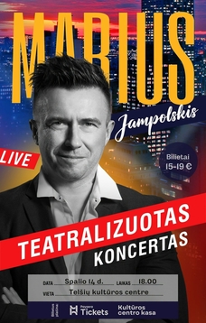 Theatricalized concert by Marius Jampolskis