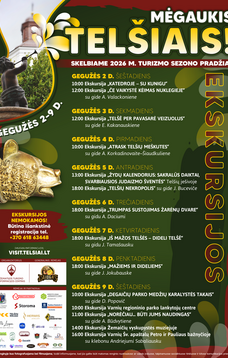 Tūrisma sezonas atklāšana, bezmaksas ekskursijas