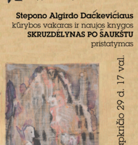 Kreativer Abend von Steponas Algirdas Dačkevičius und Präsentation des neuen Buches „The Skruzdelynas po člškutu“.