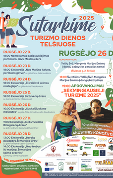 SUTARKIME 2025. TURIZMO DIENOS TELŠIUOSE
