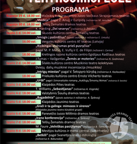 3-й Международный театральный фестиваль TELŠIAI "TEATRadimai 2022"