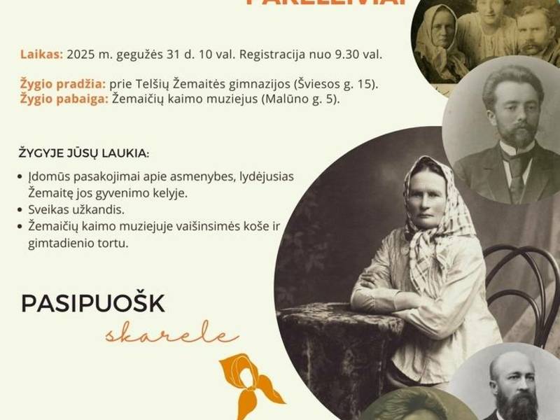 Pažintinis žygis „Žemaitės gyvenimo pakeleiviai“